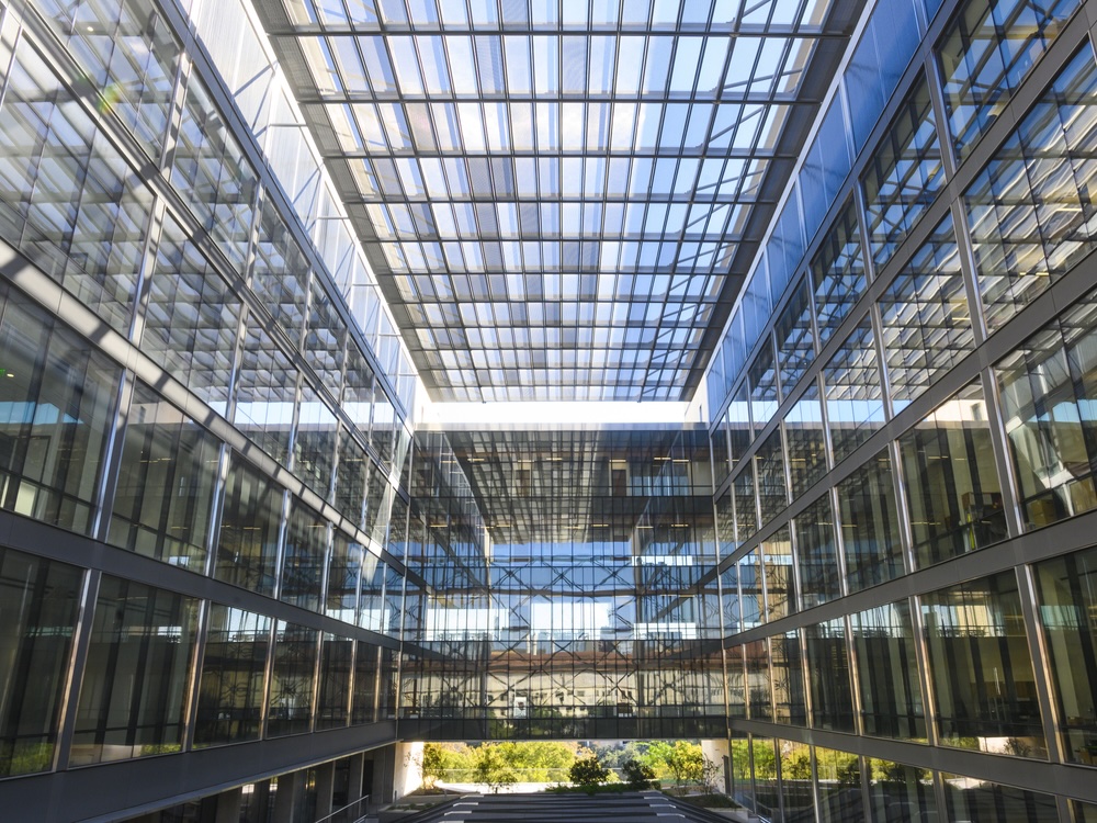 Photo of the atrium of the EER